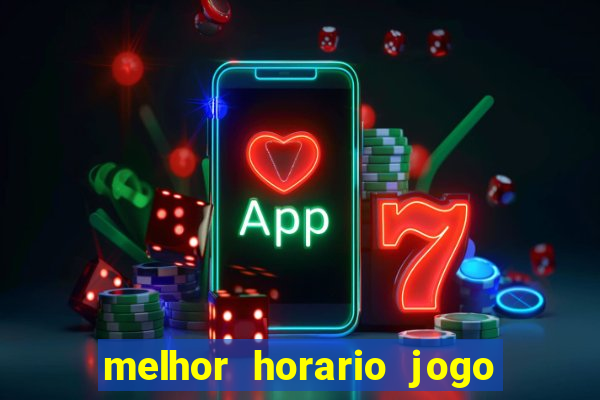 melhor horario jogo fortune rabbit